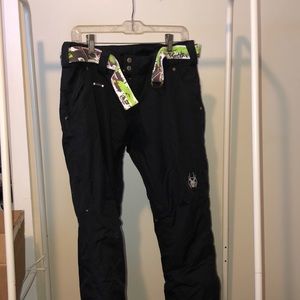 Spyder ski pants size 8